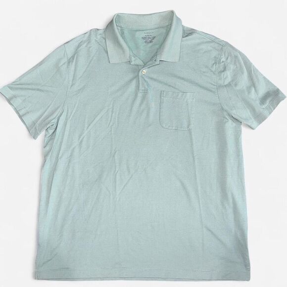 NWOT - Van Heusen Turquoise Polo Shirt (Mens XL) - Picture 1 of 6